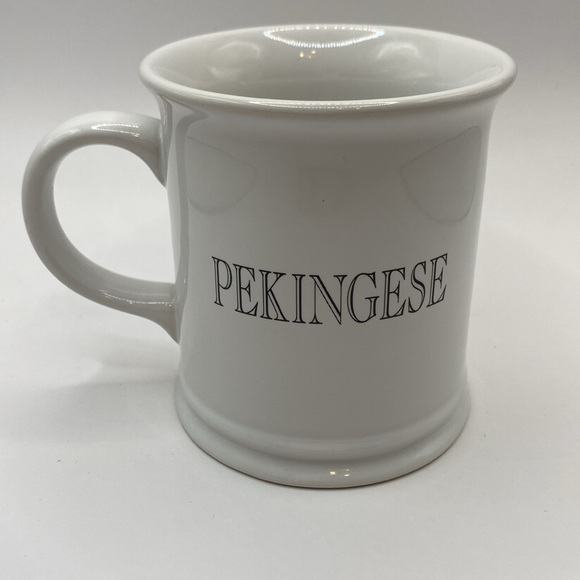 Vintage XPRES Best‎ Friend Originals Pekingese 3D Mug Cup Barbara Augello 1999 - Picture 3 of 9